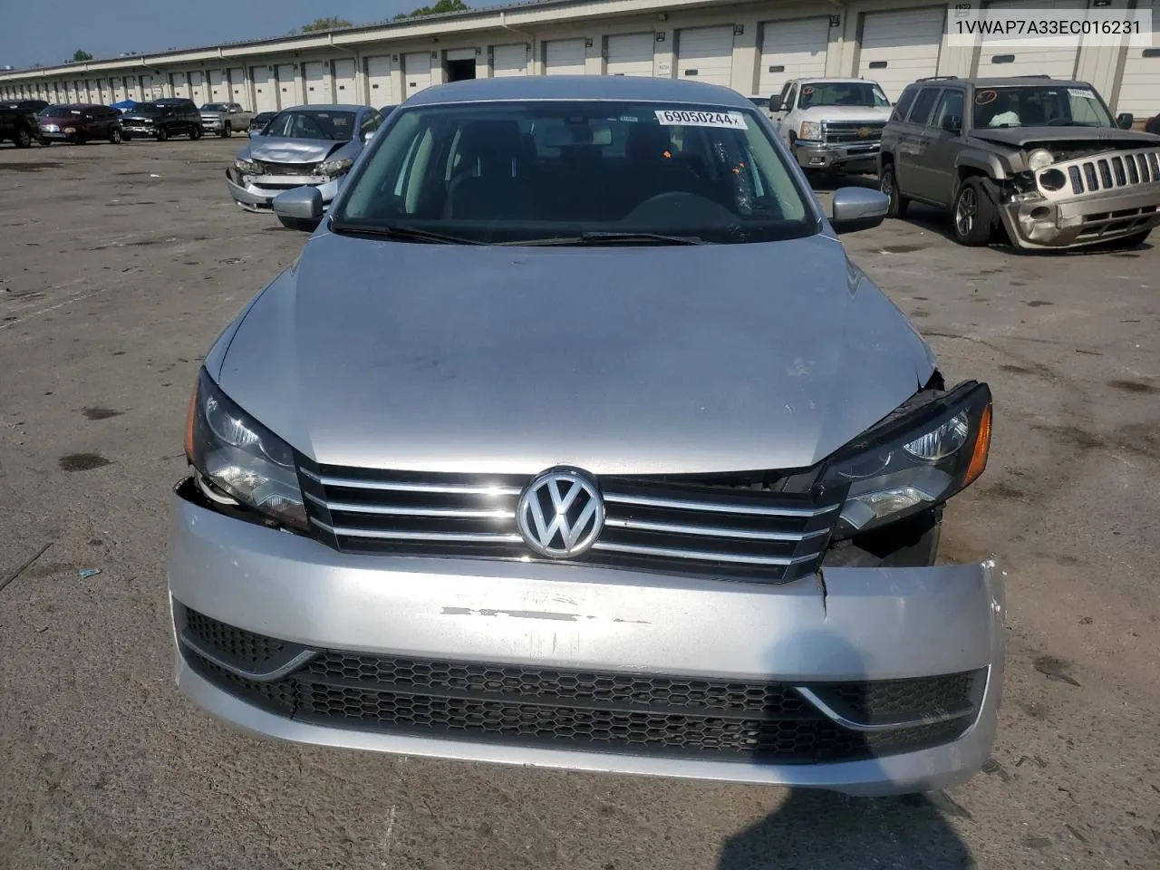 2014 Volkswagen Passat S VIN: 1VWAP7A33EC016231 Lot: 69050244