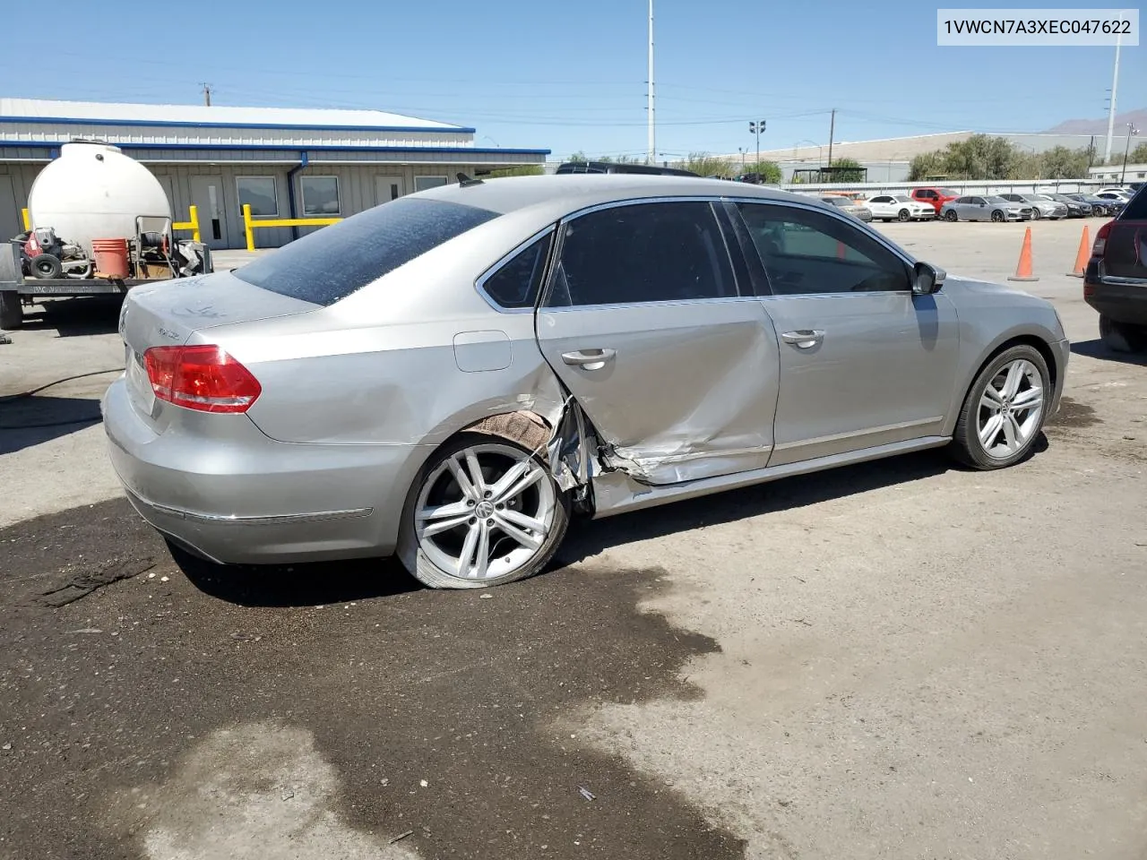 2014 Volkswagen Passat Sel VIN: 1VWCN7A3XEC047622 Lot: 69341524