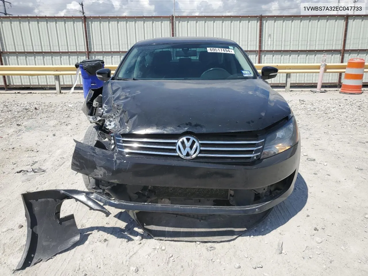 2014 Volkswagen Passat Se VIN: 1VWBS7A32EC047733 Lot: 69517494