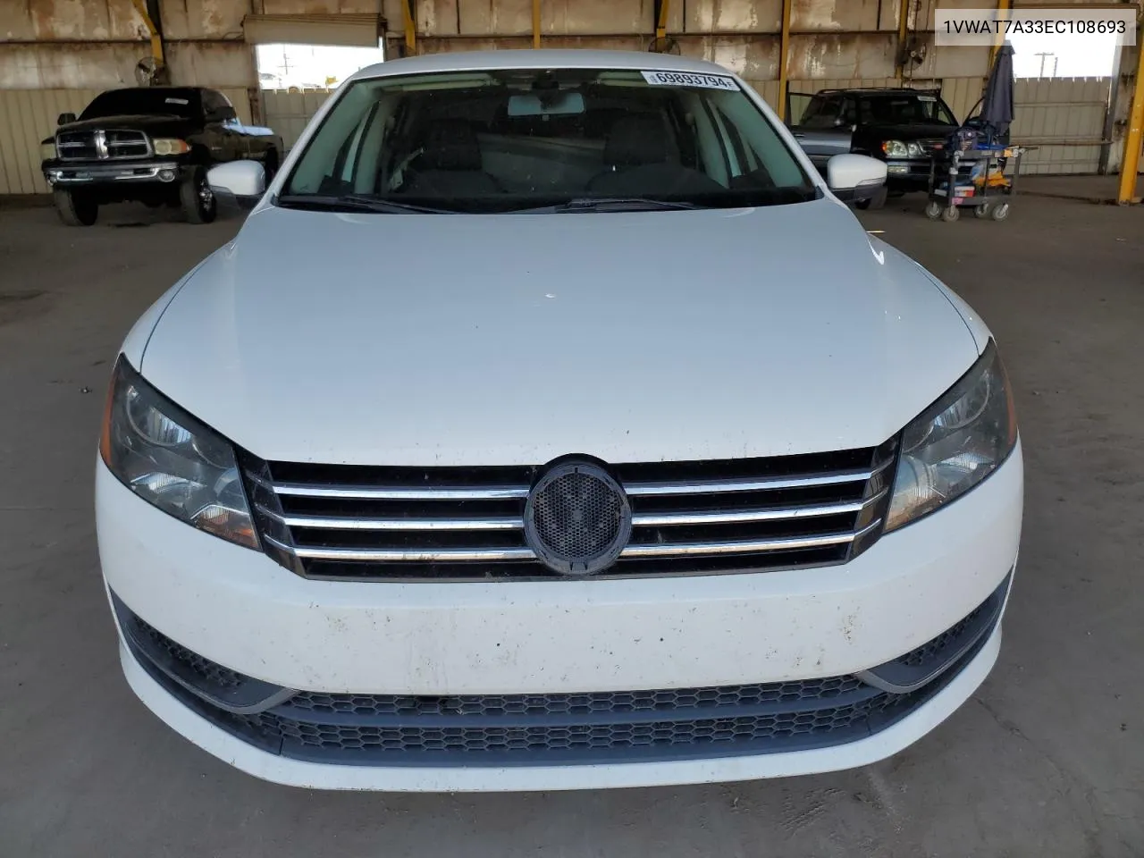 2014 Volkswagen Passat S VIN: 1VWAT7A33EC108693 Lot: 69893794