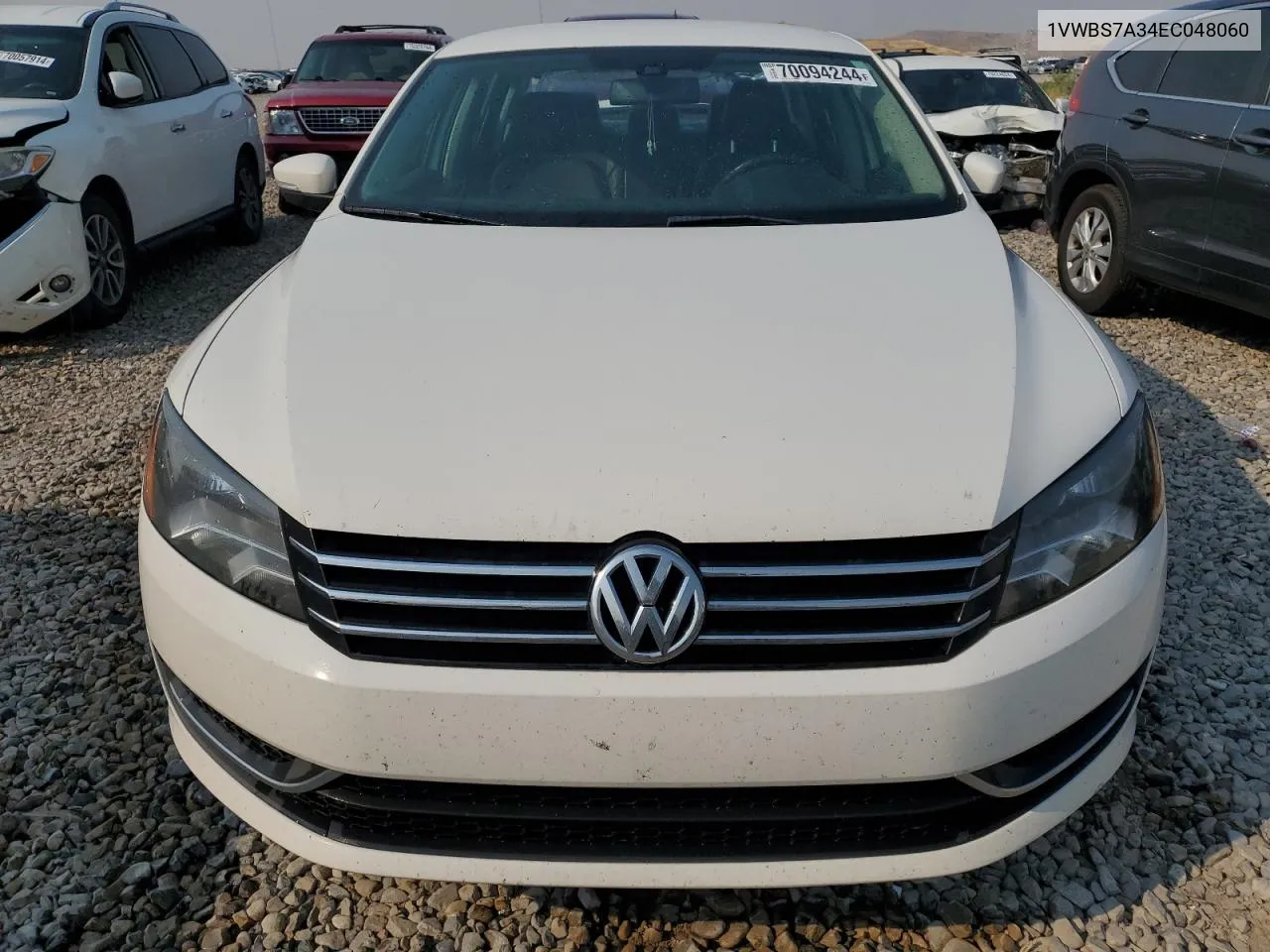 2014 Volkswagen Passat Se VIN: 1VWBS7A34EC048060 Lot: 70094244