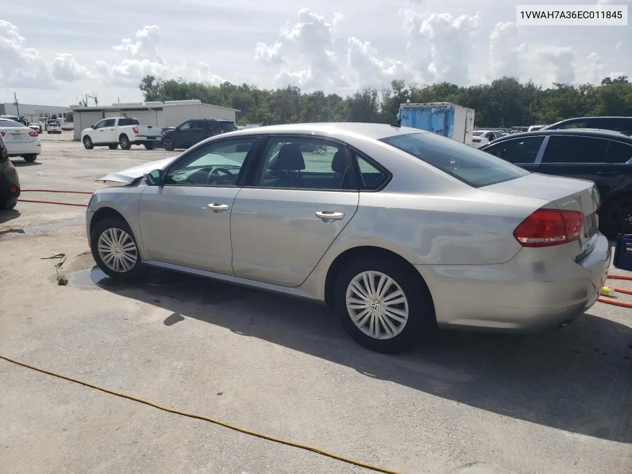 2014 Volkswagen Passat S VIN: 1VWAH7A36EC011845 Lot: 70629974