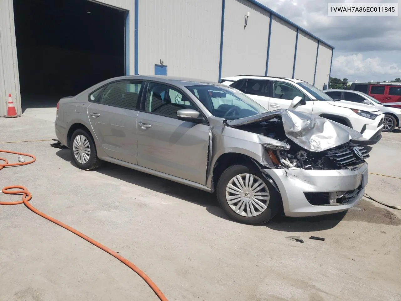 1VWAH7A36EC011845 2014 Volkswagen Passat S