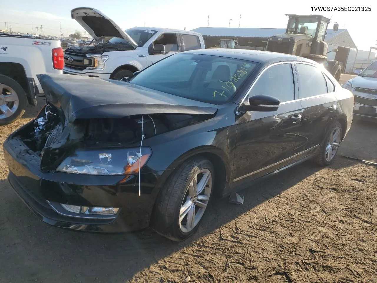 1VWCS7A35EC021325 2014 Volkswagen Passat Sel