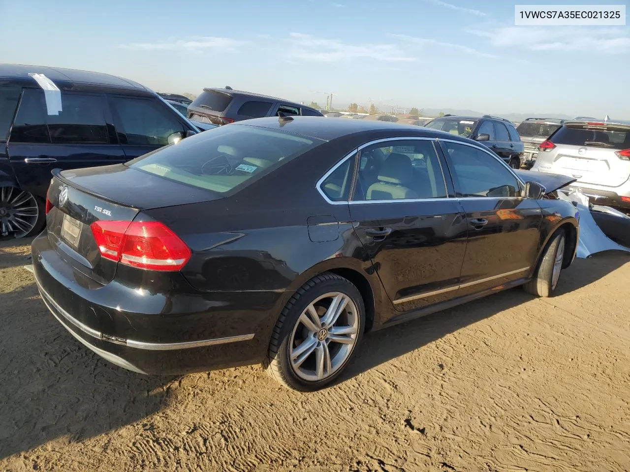 1VWCS7A35EC021325 2014 Volkswagen Passat Sel