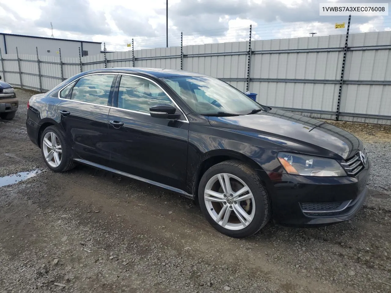 2014 Volkswagen Passat Se VIN: 1VWBS7A3XEC076008 Lot: 72070424