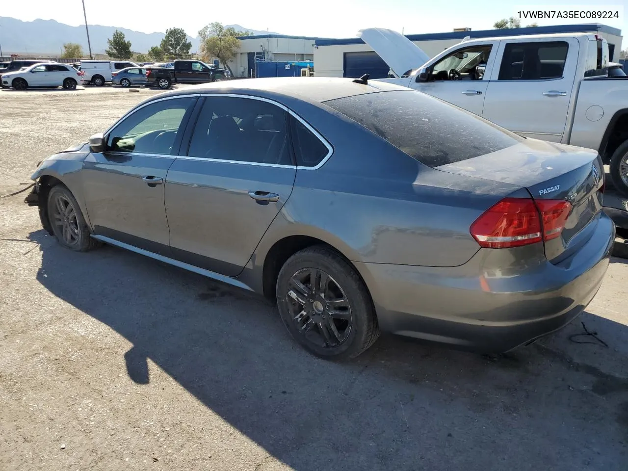 2014 Volkswagen Passat Se VIN: 1VWBN7A35EC089224 Lot: 72778834