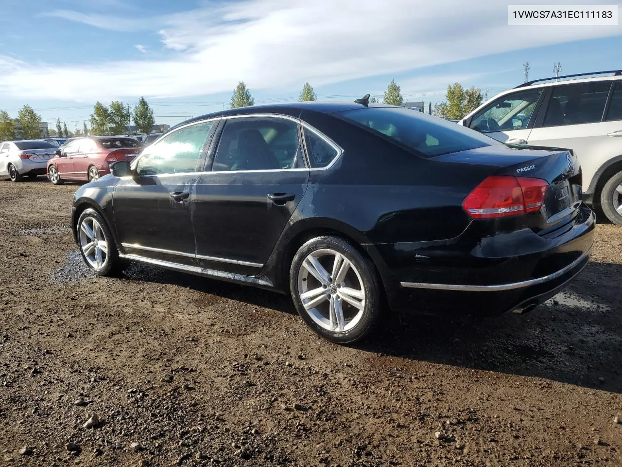 2014 Volkswagen Passat Sel VIN: 1VWCS7A31EC111183 Lot: 72804324