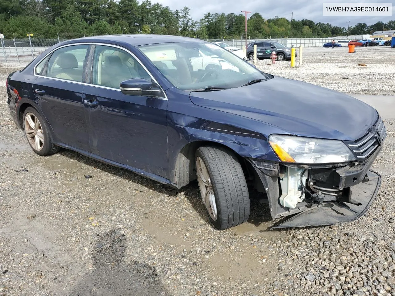 1VWBH7A39EC014601 2014 Volkswagen Passat Se