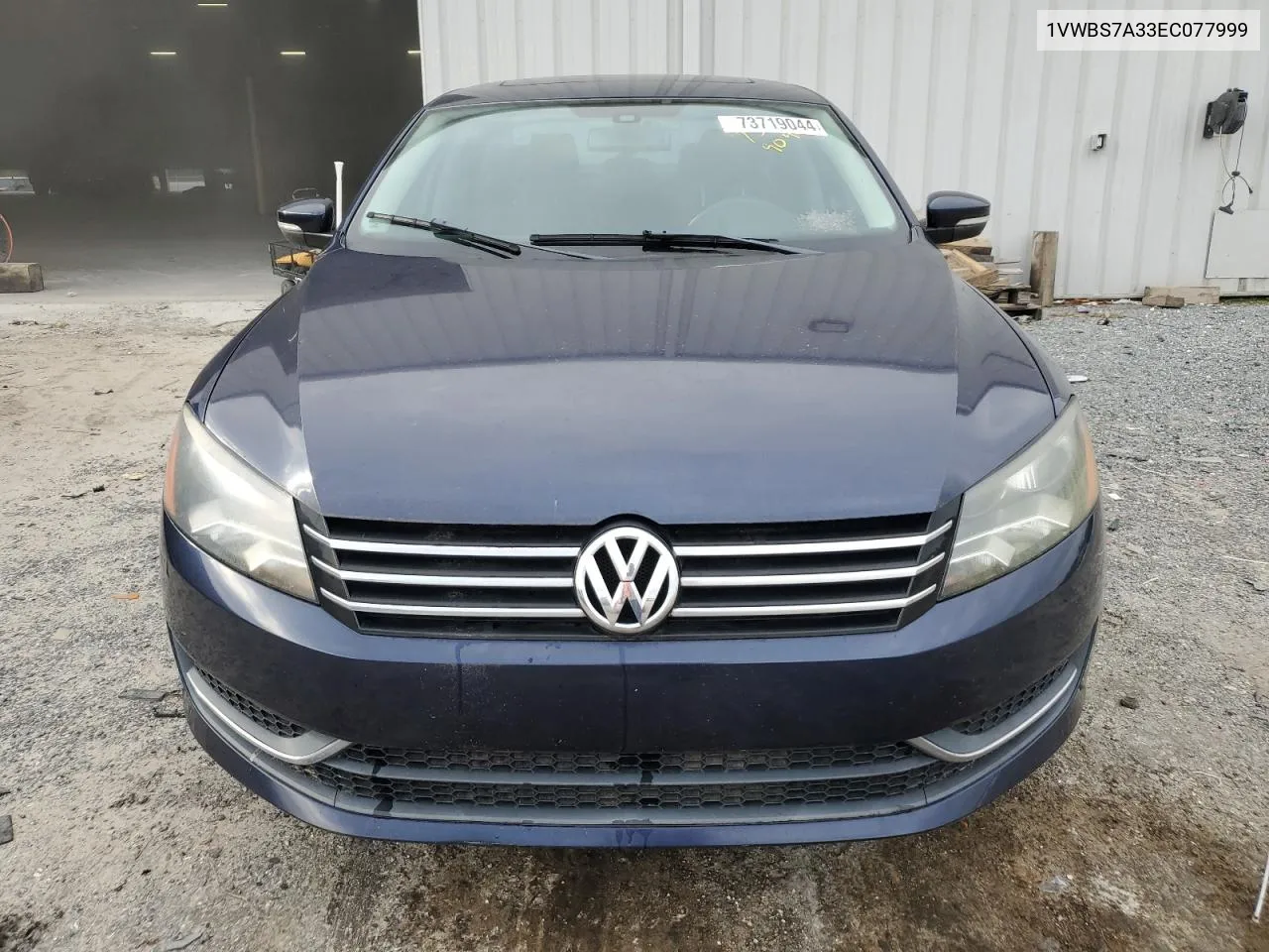 2014 Volkswagen Passat Se VIN: 1VWBS7A33EC077999 Lot: 73719044