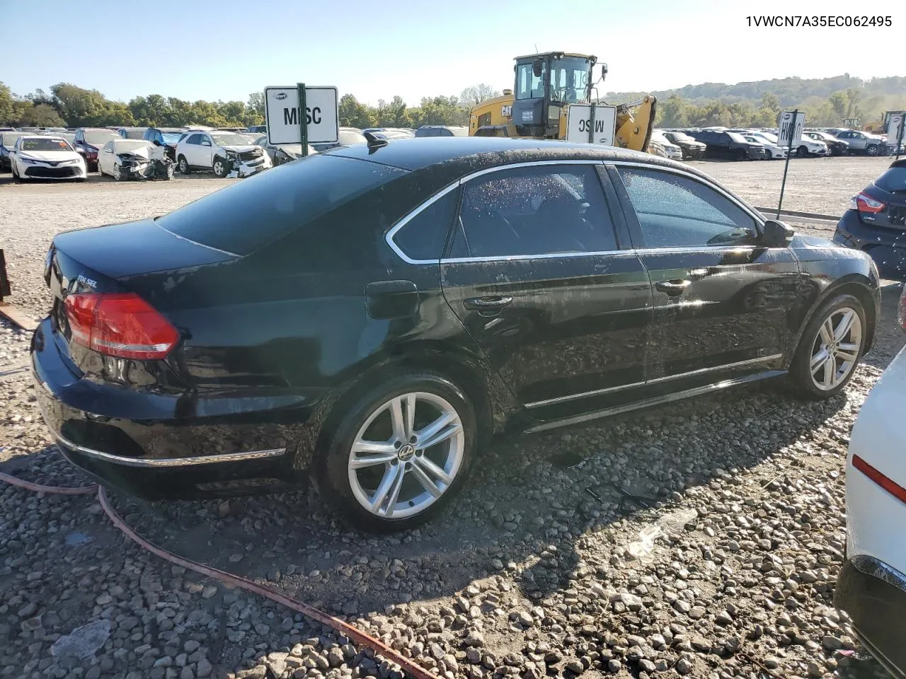 2014 Volkswagen Passat Sel VIN: 1VWCN7A35EC062495 Lot: 74225484