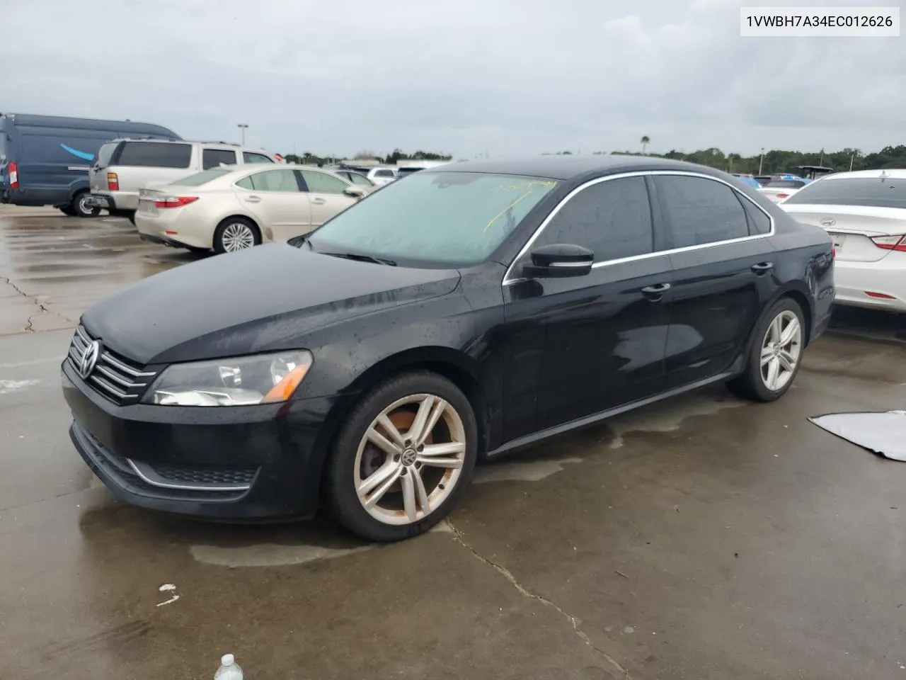 1VWBH7A34EC012626 2014 Volkswagen Passat Se