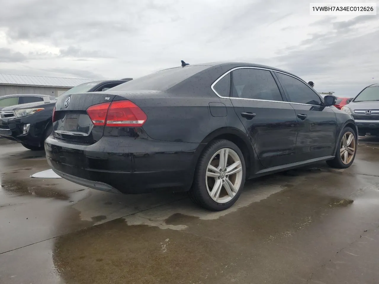 1VWBH7A34EC012626 2014 Volkswagen Passat Se