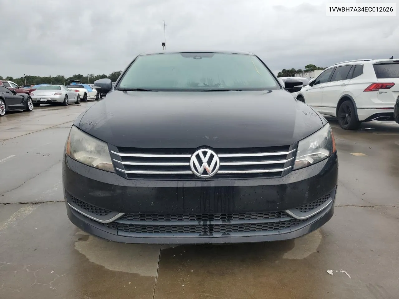 2014 Volkswagen Passat Se VIN: 1VWBH7A34EC012626 Lot: 74507784