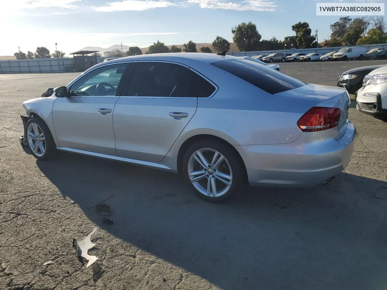 2014 Volkswagen Passat Se VIN: 1VWBT7A38EC082905 Lot: 74630674