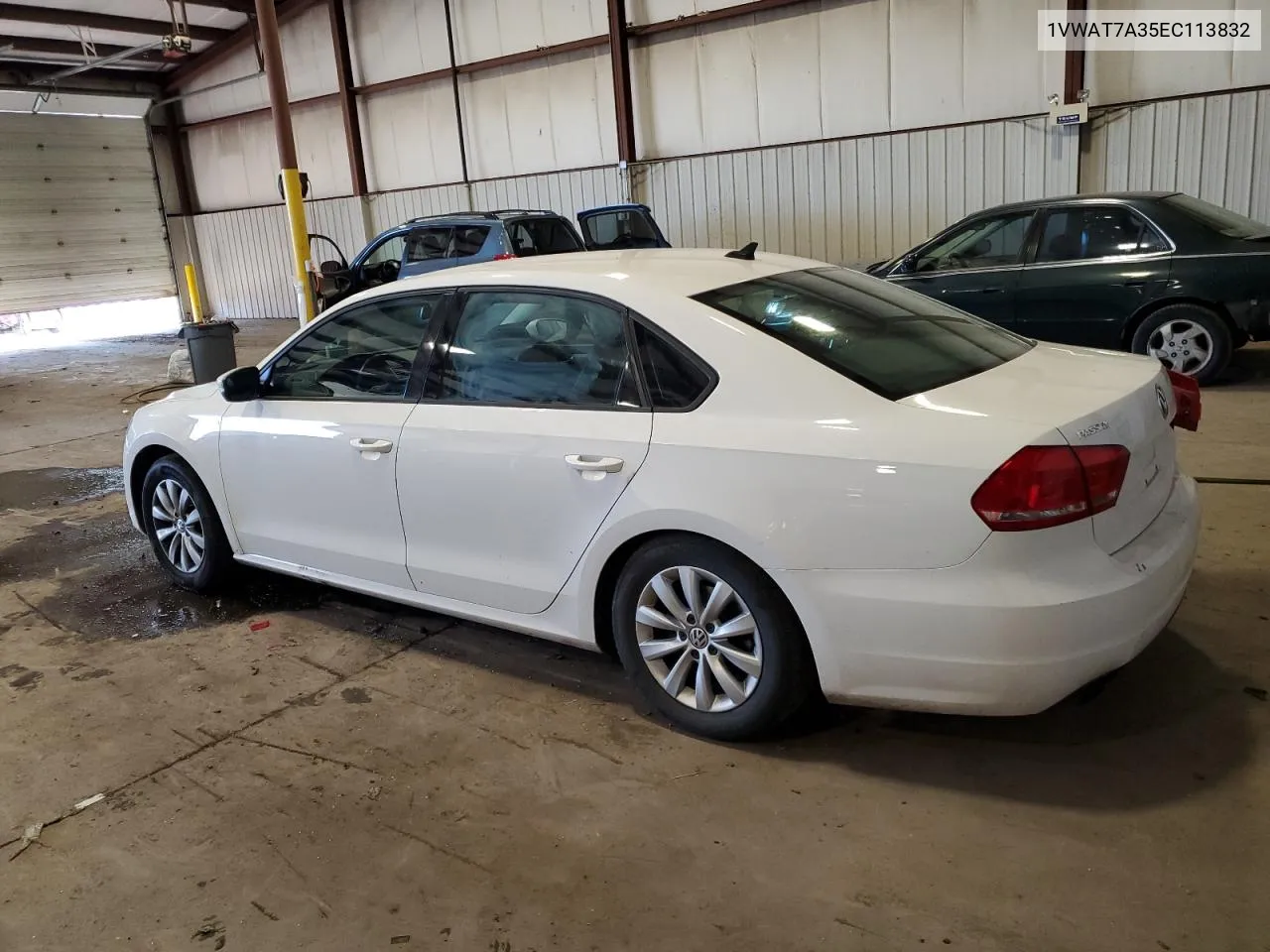 2014 Volkswagen Passat S VIN: 1VWAT7A35EC113832 Lot: 74807064