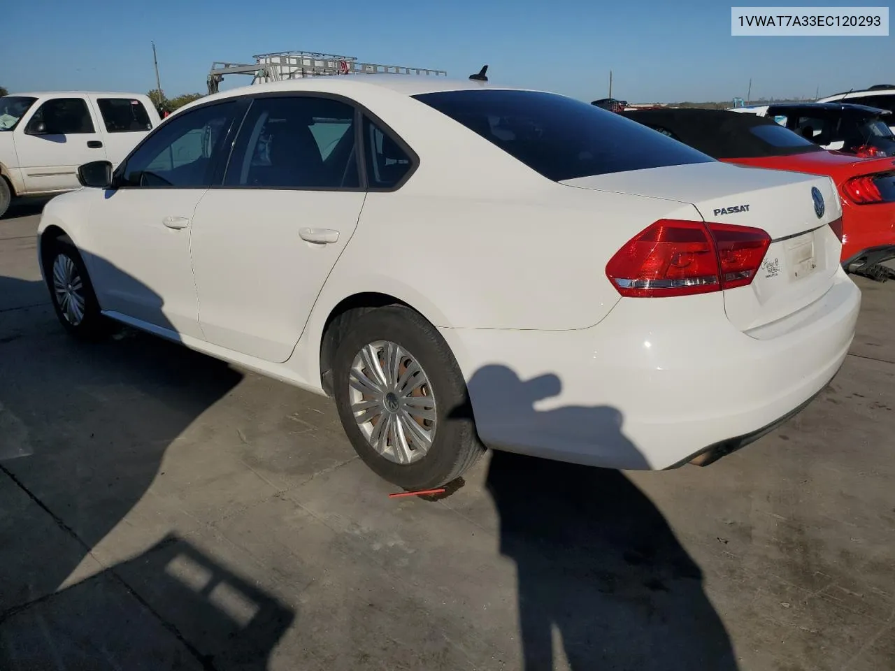 1VWAT7A33EC120293 2014 Volkswagen Passat S