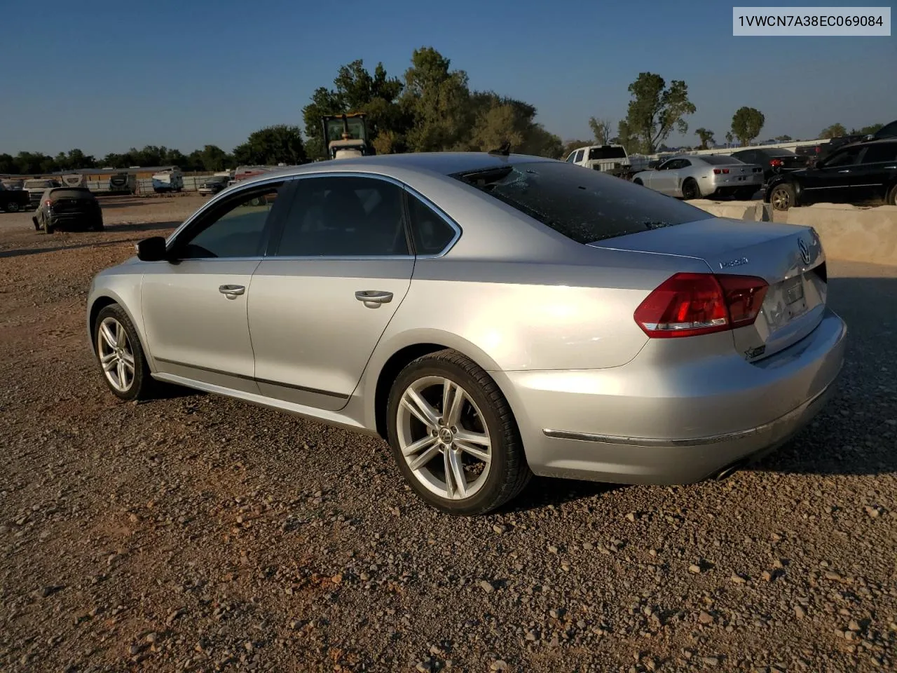 2014 Volkswagen Passat Sel VIN: 1VWCN7A38EC069084 Lot: 75103014