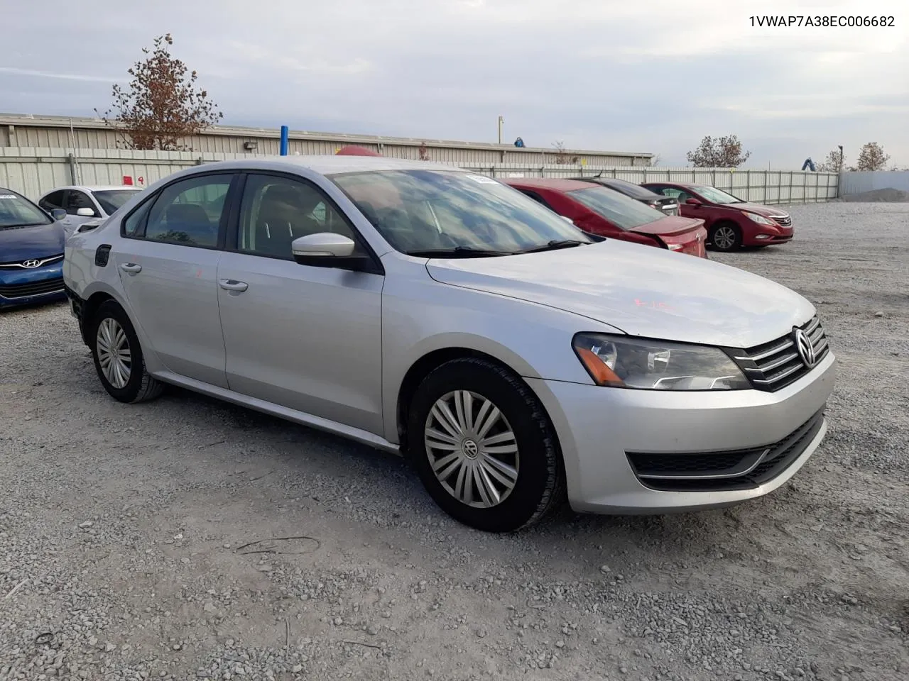 2014 Volkswagen Passat S VIN: 1VWAP7A38EC006682 Lot: 76959044