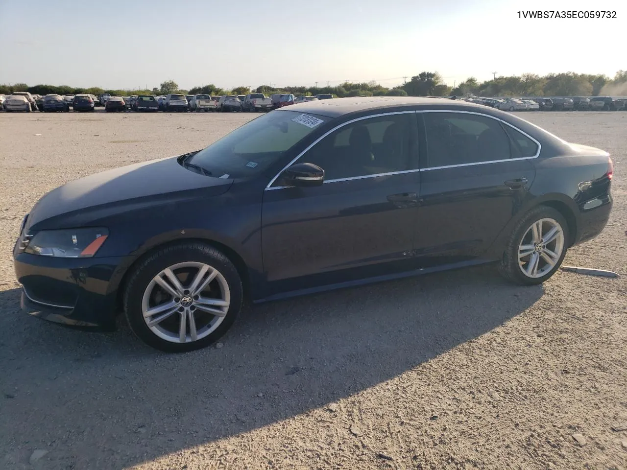 1VWBS7A35EC059732 2014 Volkswagen Passat Se