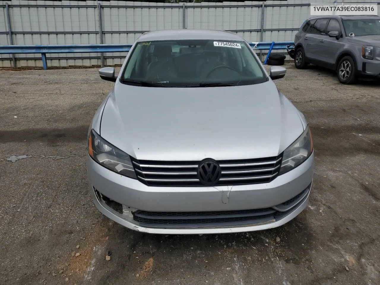 2014 Volkswagen Passat S VIN: 1VWAT7A39EC083816 Lot: 77545024