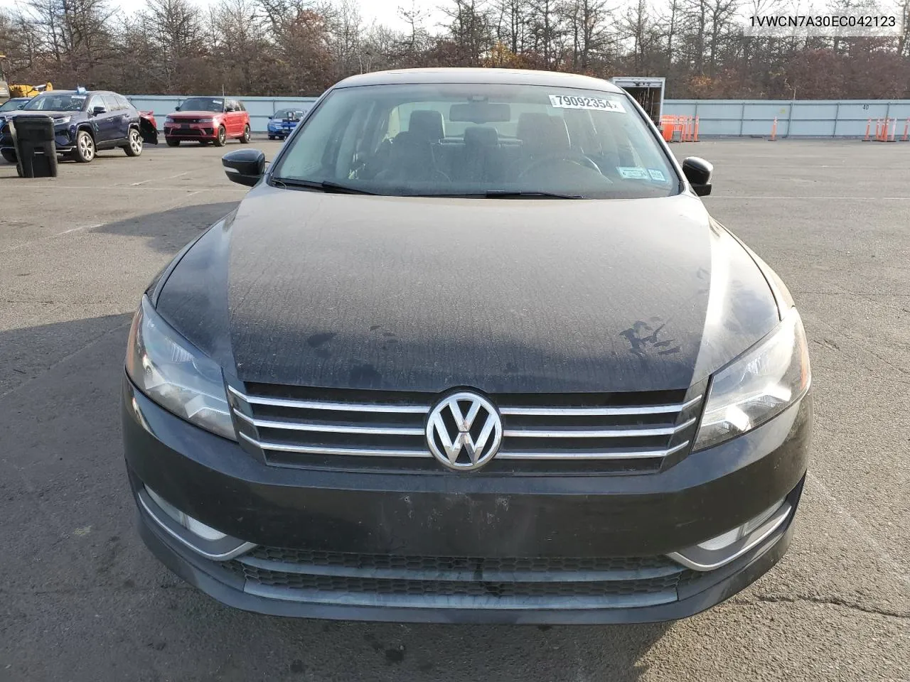 2014 Volkswagen Passat Sel VIN: 1VWCN7A30EC042123 Lot: 79092354