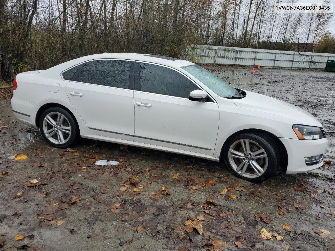 2014 Volkswagen Passat Sel VIN: 1VWCN7A36EC013435 Lot: 79277854