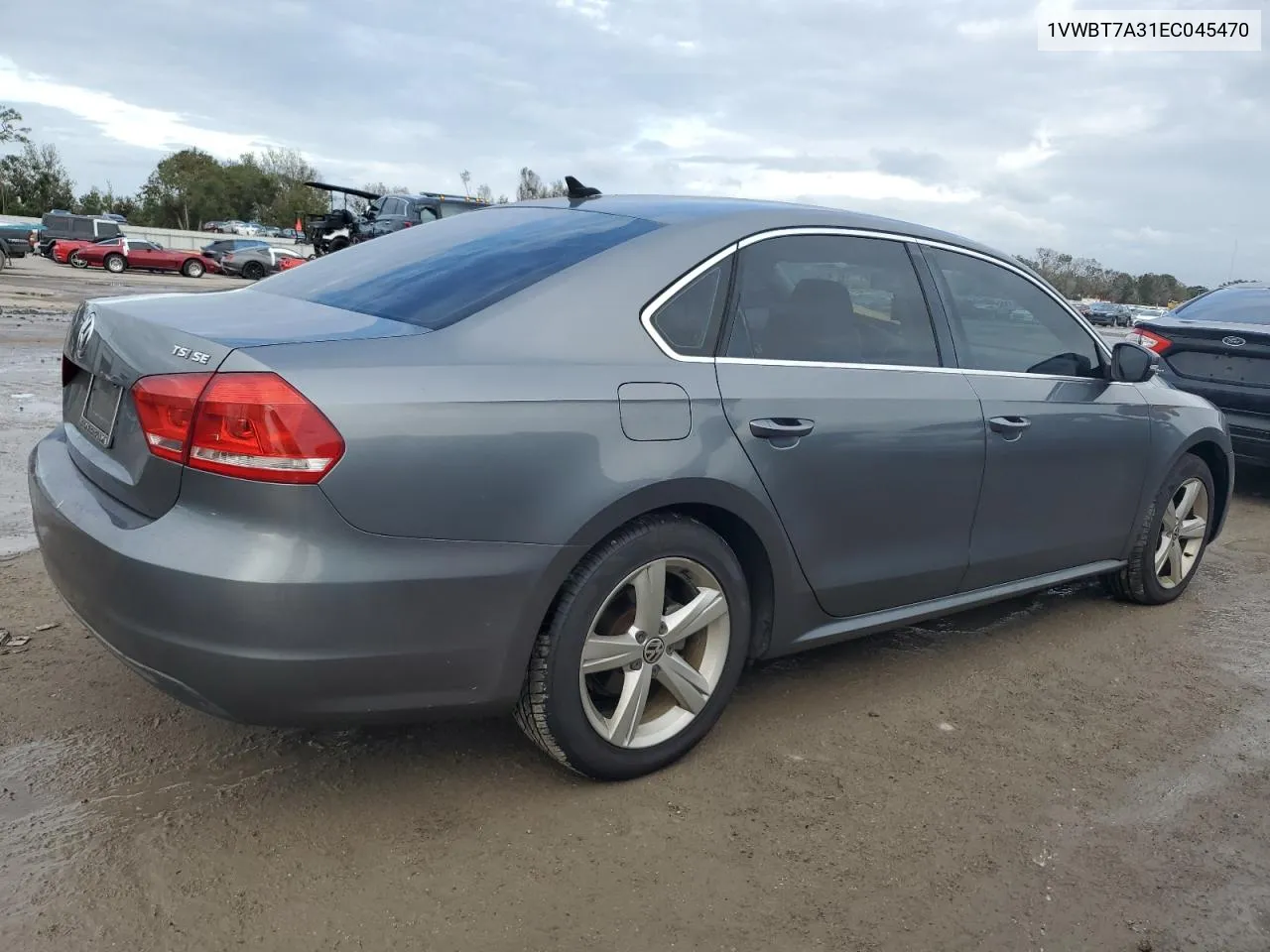 2014 Volkswagen Passat Se VIN: 1VWBT7A31EC045470 Lot: 79651524