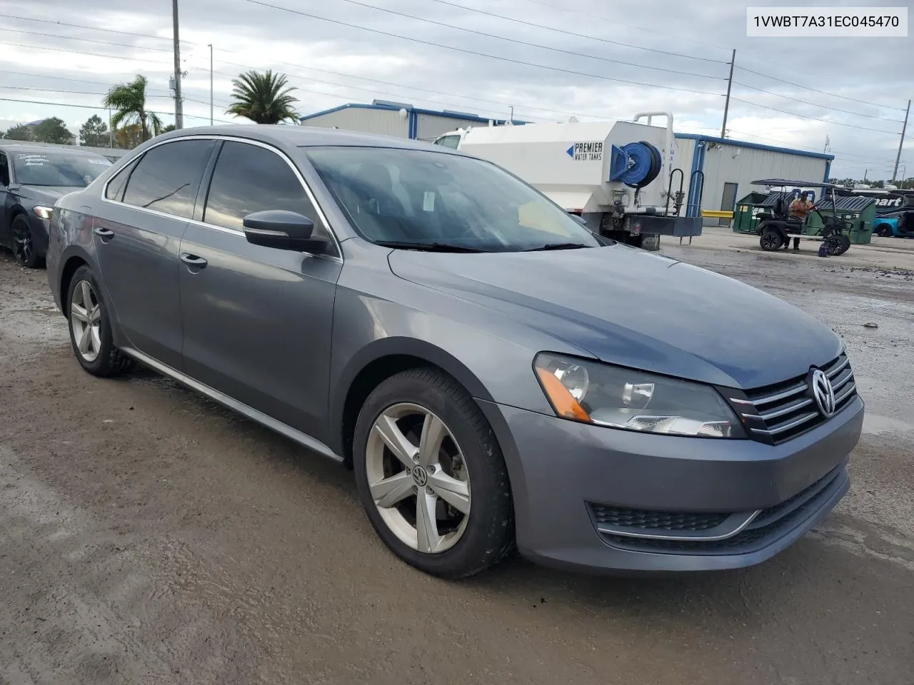 2014 Volkswagen Passat Se VIN: 1VWBT7A31EC045470 Lot: 79651524