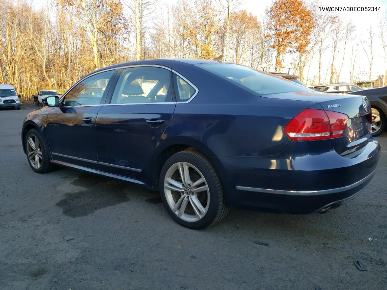 2014 Volkswagen Passat Sel VIN: 1VWCN7A30EC052344 Lot: 80888514