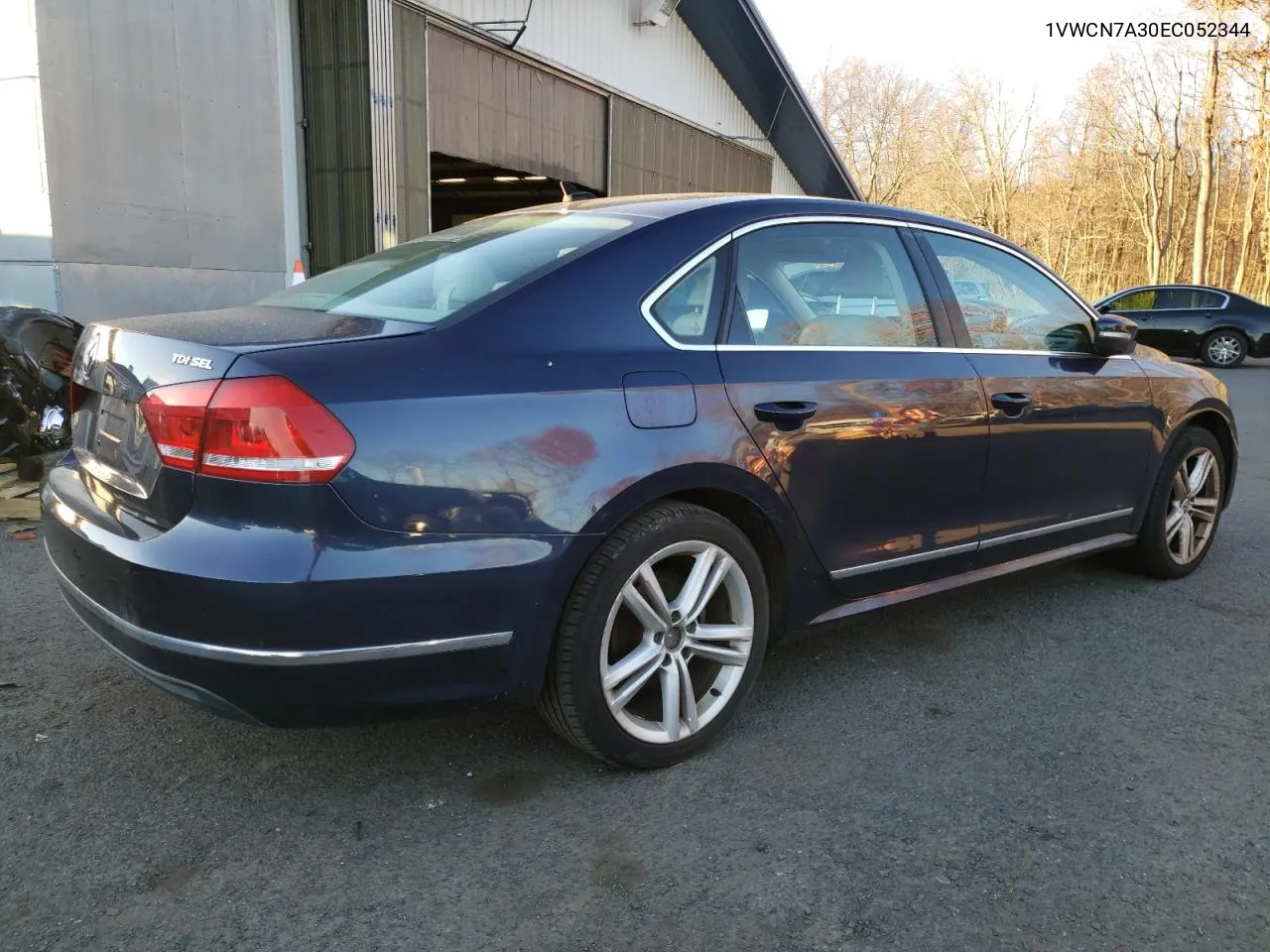 2014 Volkswagen Passat Sel VIN: 1VWCN7A30EC052344 Lot: 80888514