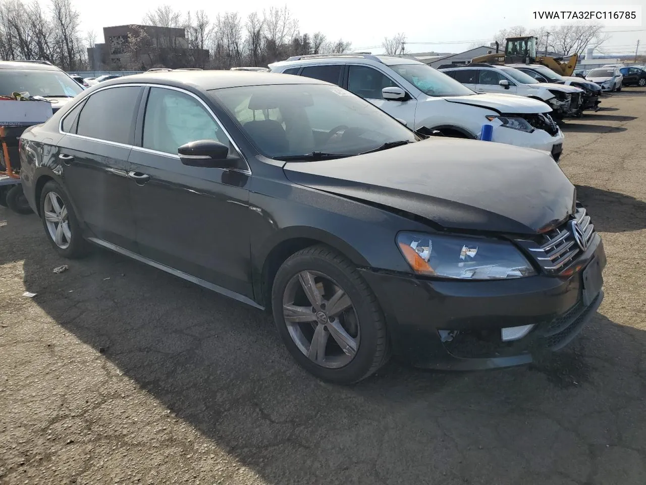 2015 Volkswagen Passat S VIN: 1VWAT7A32FC116785 Lot: 42547744