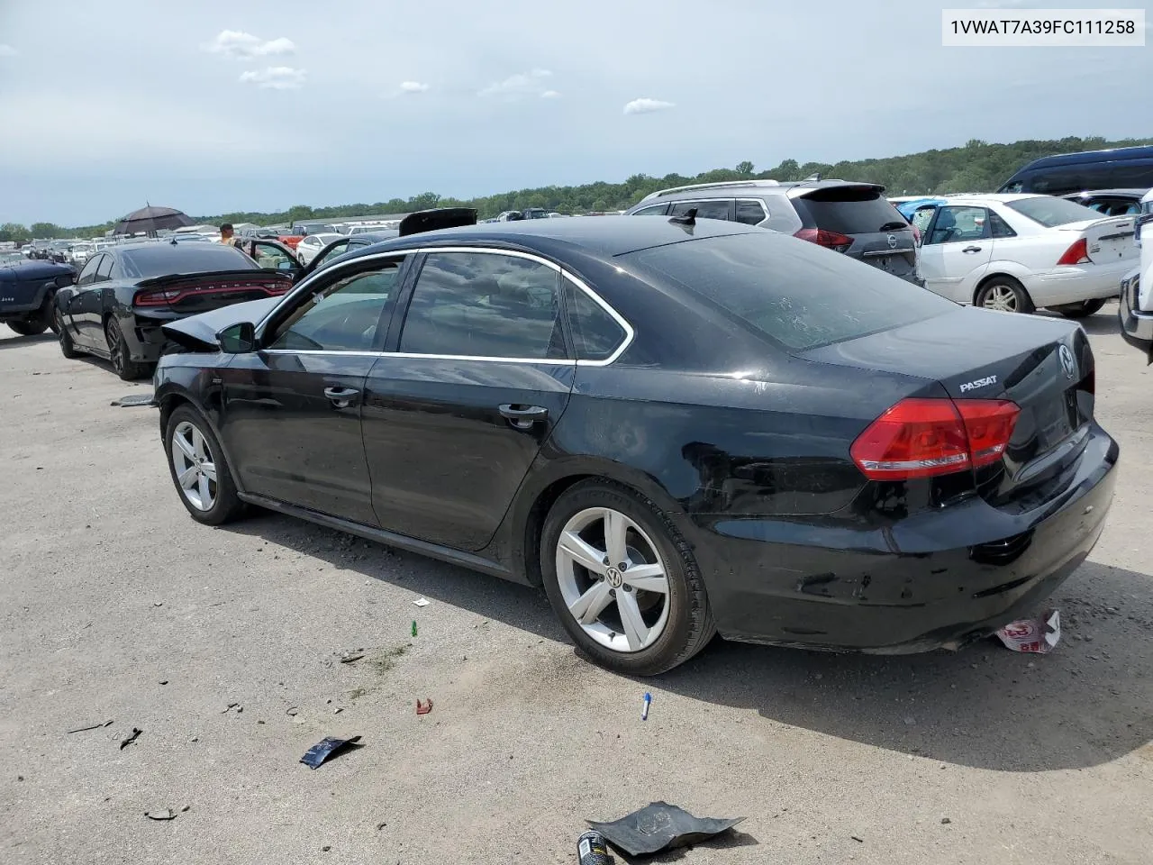 2015 Volkswagen Passat S VIN: 1VWAT7A39FC111258 Lot: 60777654