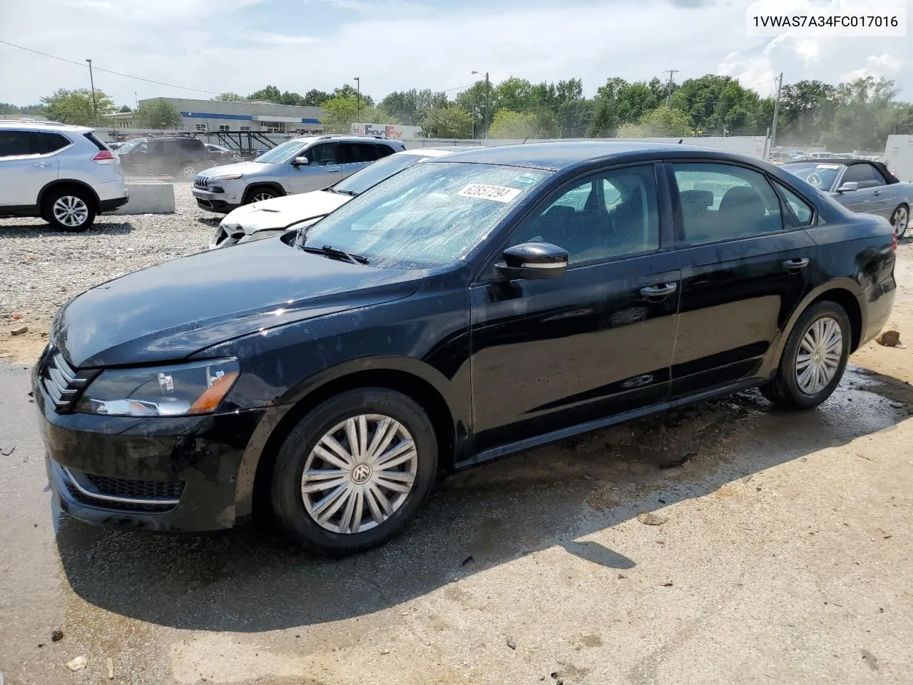 2015 Volkswagen Passat S VIN: 1VWAS7A34FC017016 Lot: 62857294