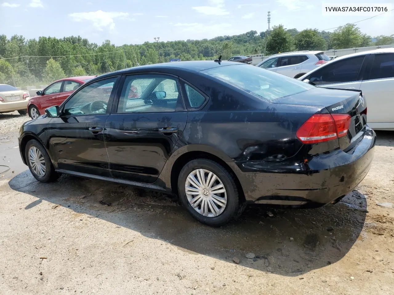 2015 Volkswagen Passat S VIN: 1VWAS7A34FC017016 Lot: 62857294