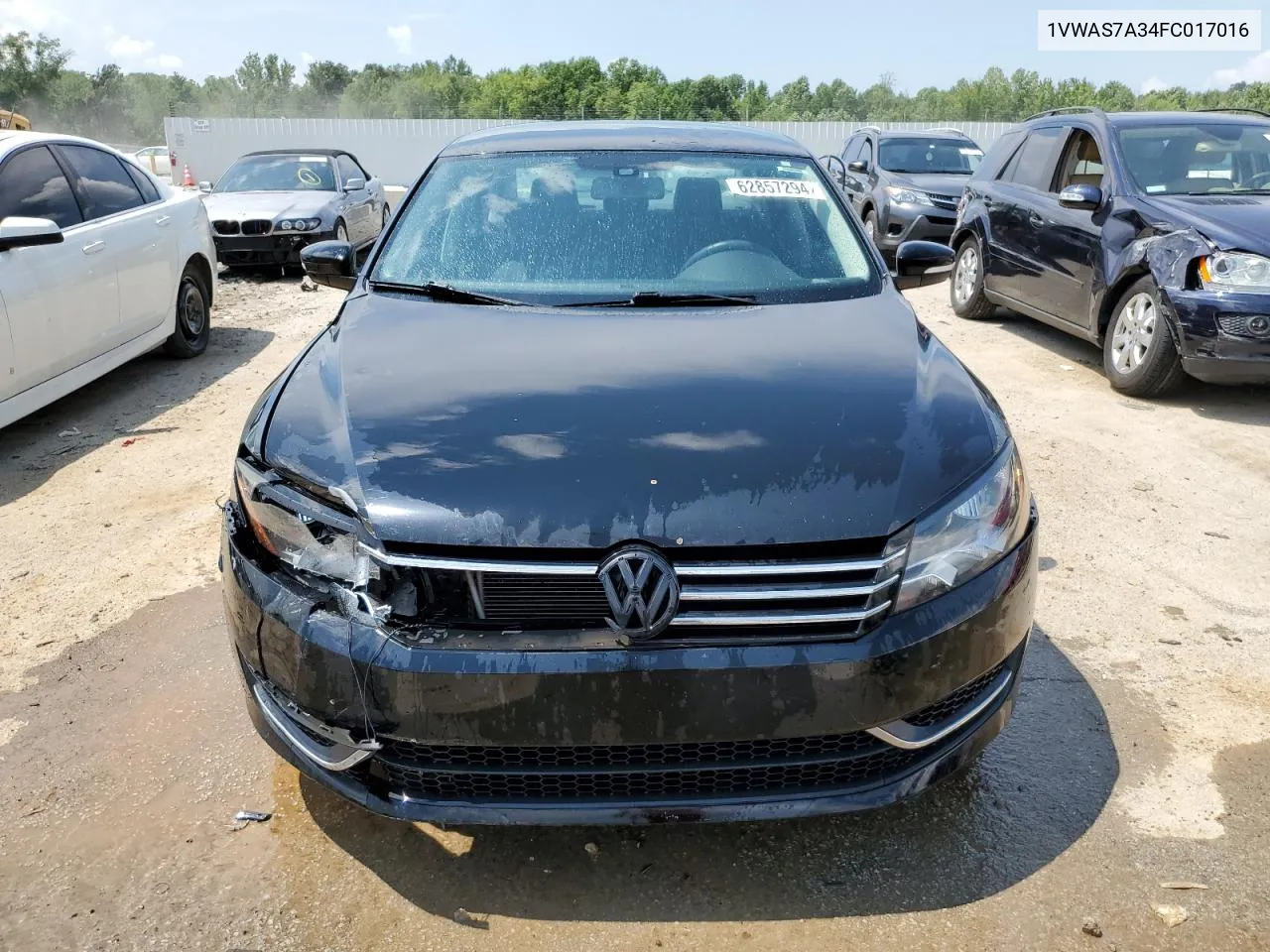 2015 Volkswagen Passat S VIN: 1VWAS7A34FC017016 Lot: 62857294