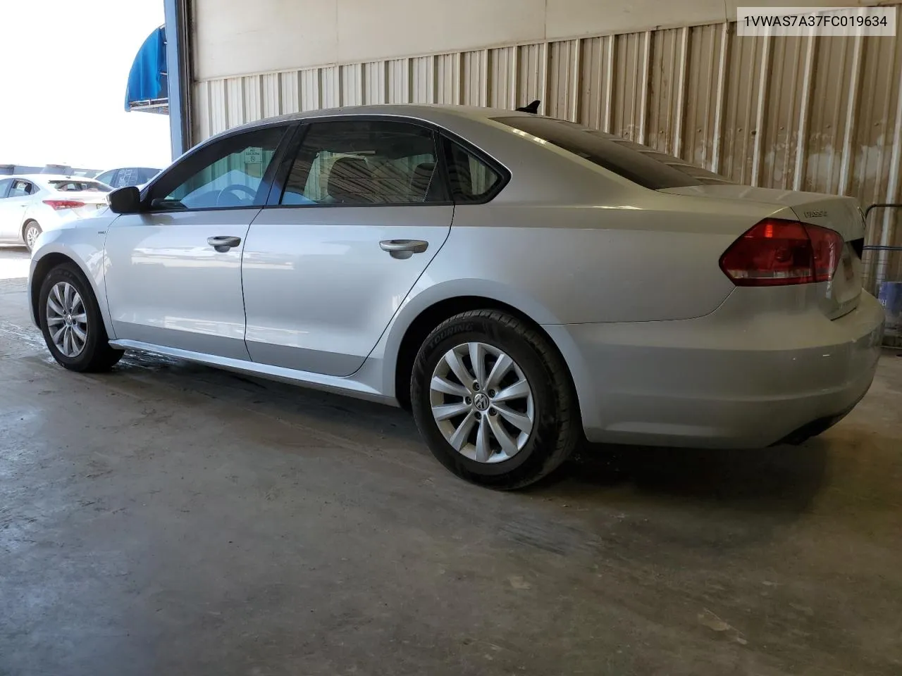 1VWAS7A37FC019634 2015 Volkswagen Passat S