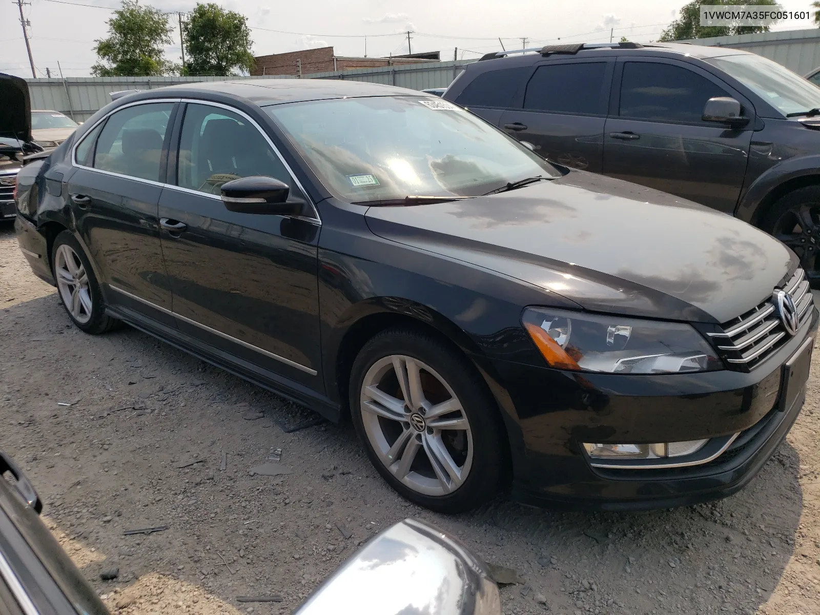 2015 Volkswagen Passat Sel VIN: 1VWCM7A35FC051601 Lot: 63451504