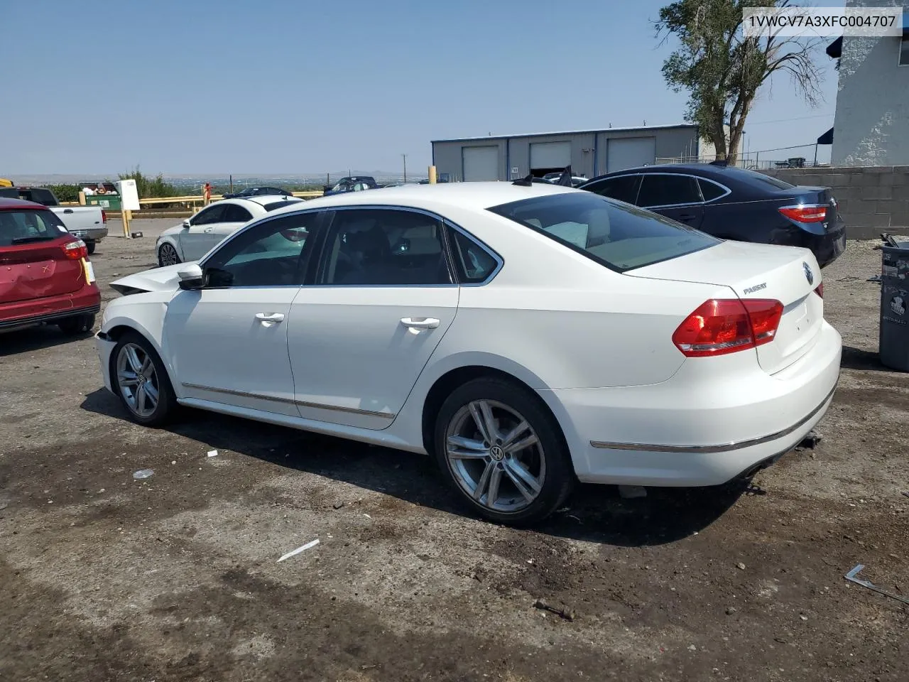 2015 Volkswagen Passat Sel VIN: 1VWCV7A3XFC004707 Lot: 63916524