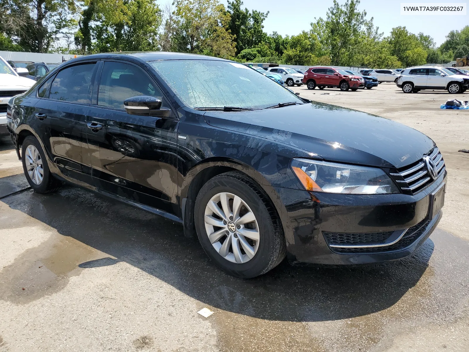 2015 Volkswagen Passat S VIN: 1VWAT7A39FC032267 Lot: 65000884