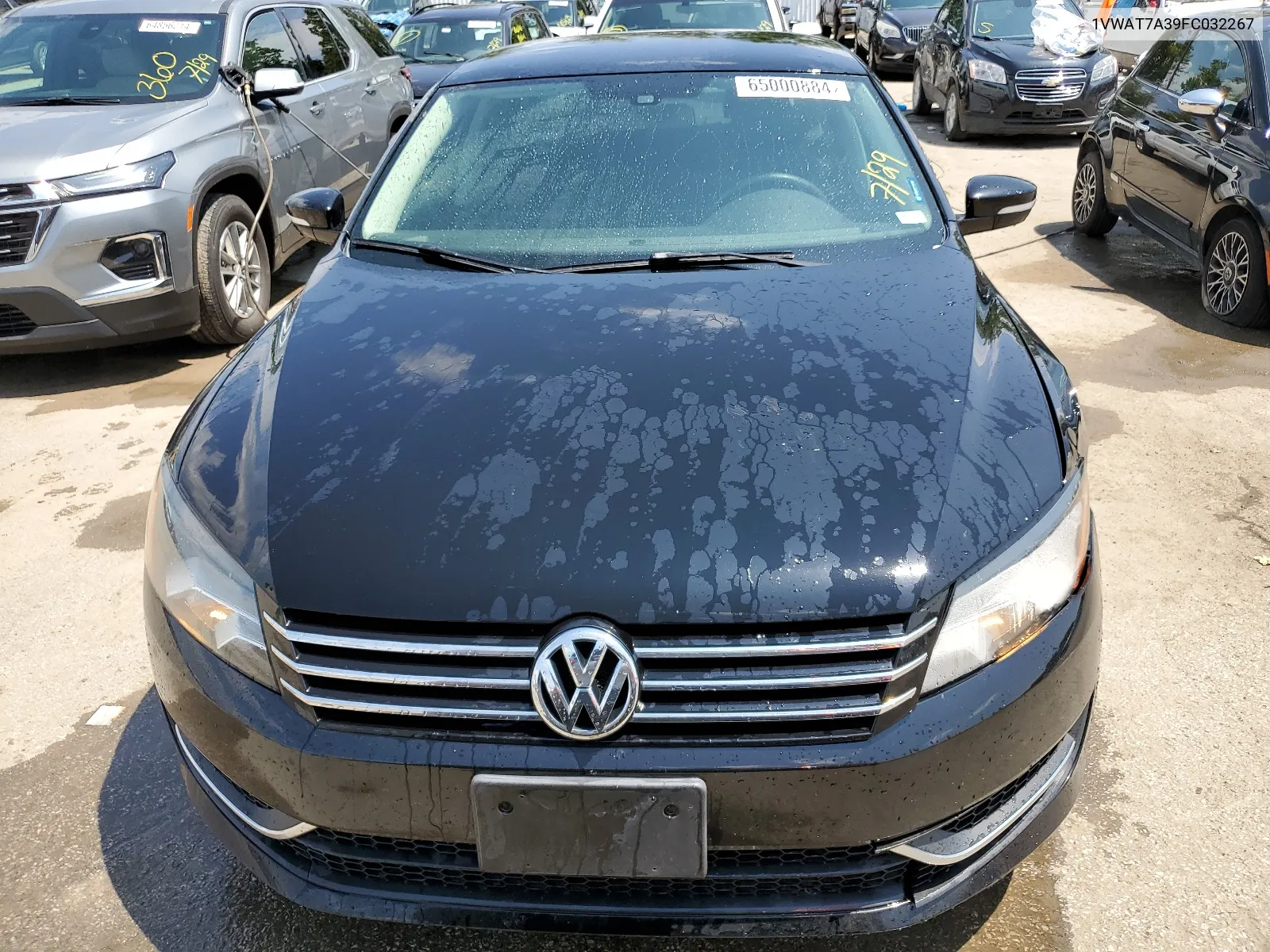 2015 Volkswagen Passat S VIN: 1VWAT7A39FC032267 Lot: 65000884