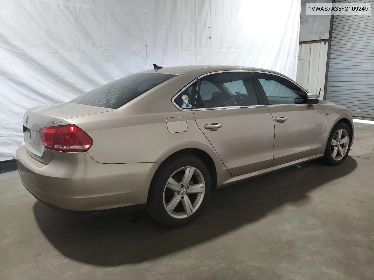 1VWAS7A35FC109249 2015 Volkswagen Passat S