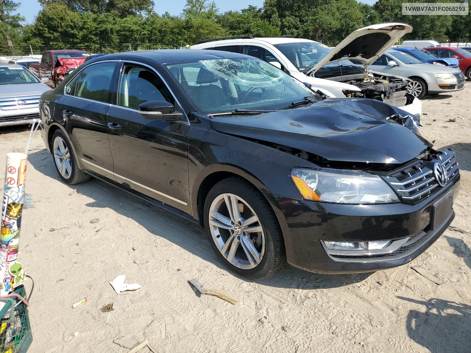 2015 Volkswagen Passat Se VIN: 1VWBV7A31FC065293 Lot: 67103504