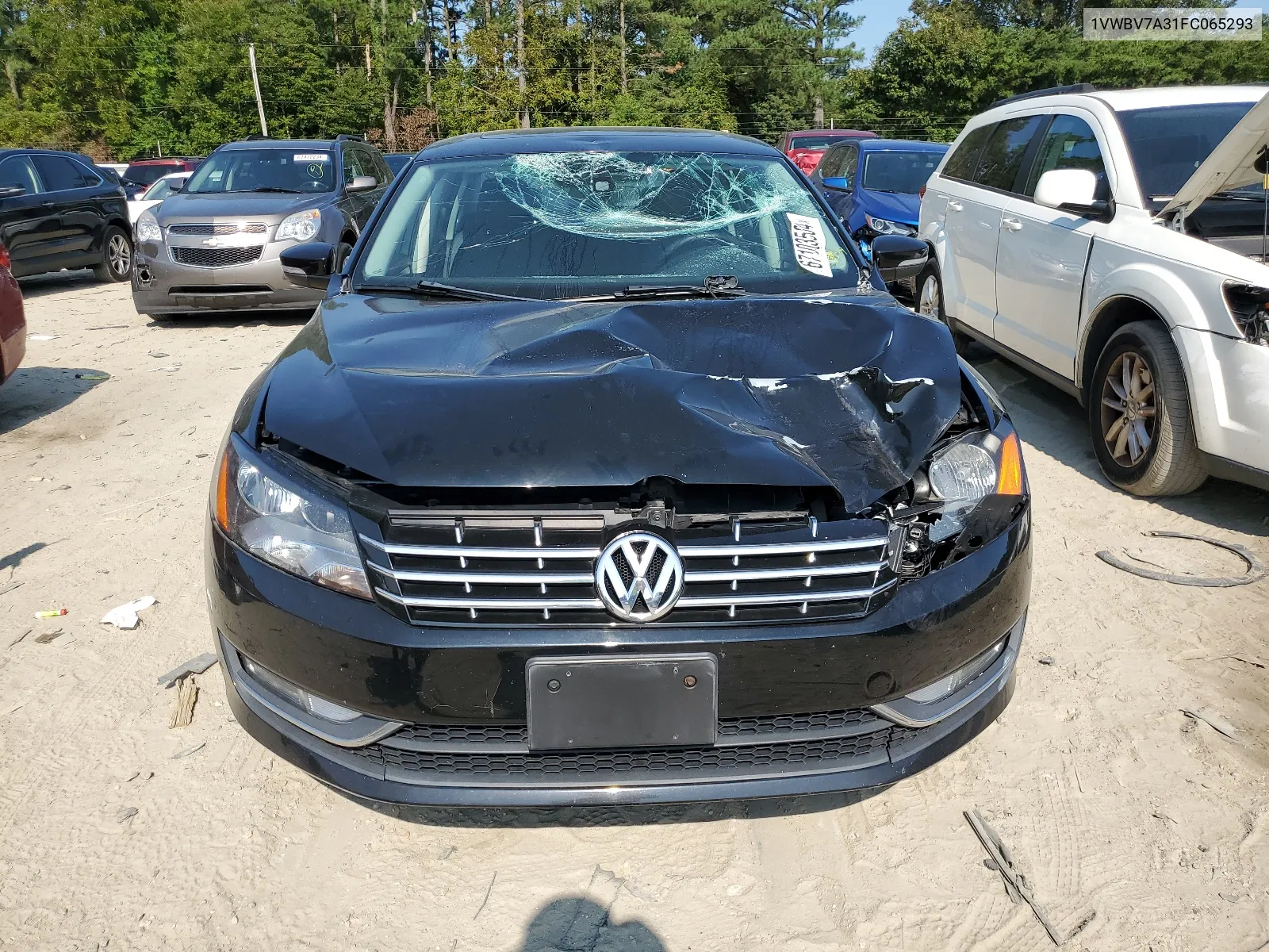 2015 Volkswagen Passat Se VIN: 1VWBV7A31FC065293 Lot: 67103504