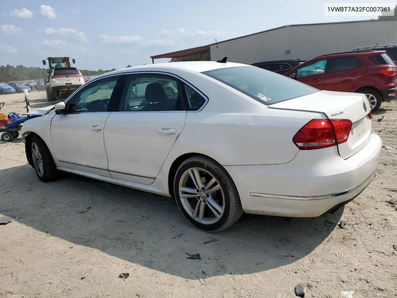 2015 Volkswagen Passat Se VIN: 1VWBT7A32FC007361 Lot: 67657514