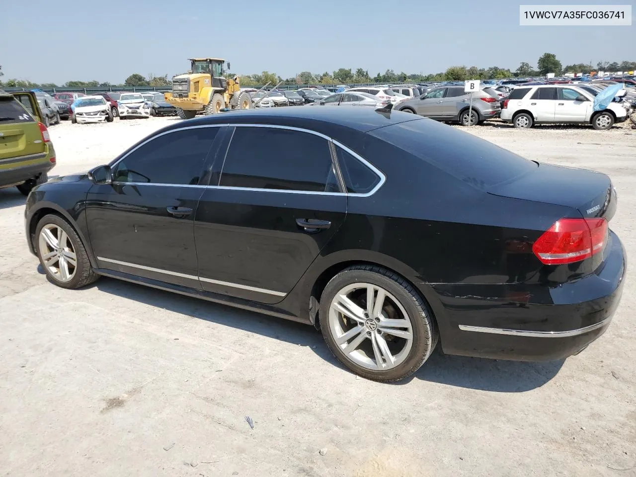 2015 Volkswagen Passat Sel VIN: 1VWCV7A35FC036741 Lot: 68943864