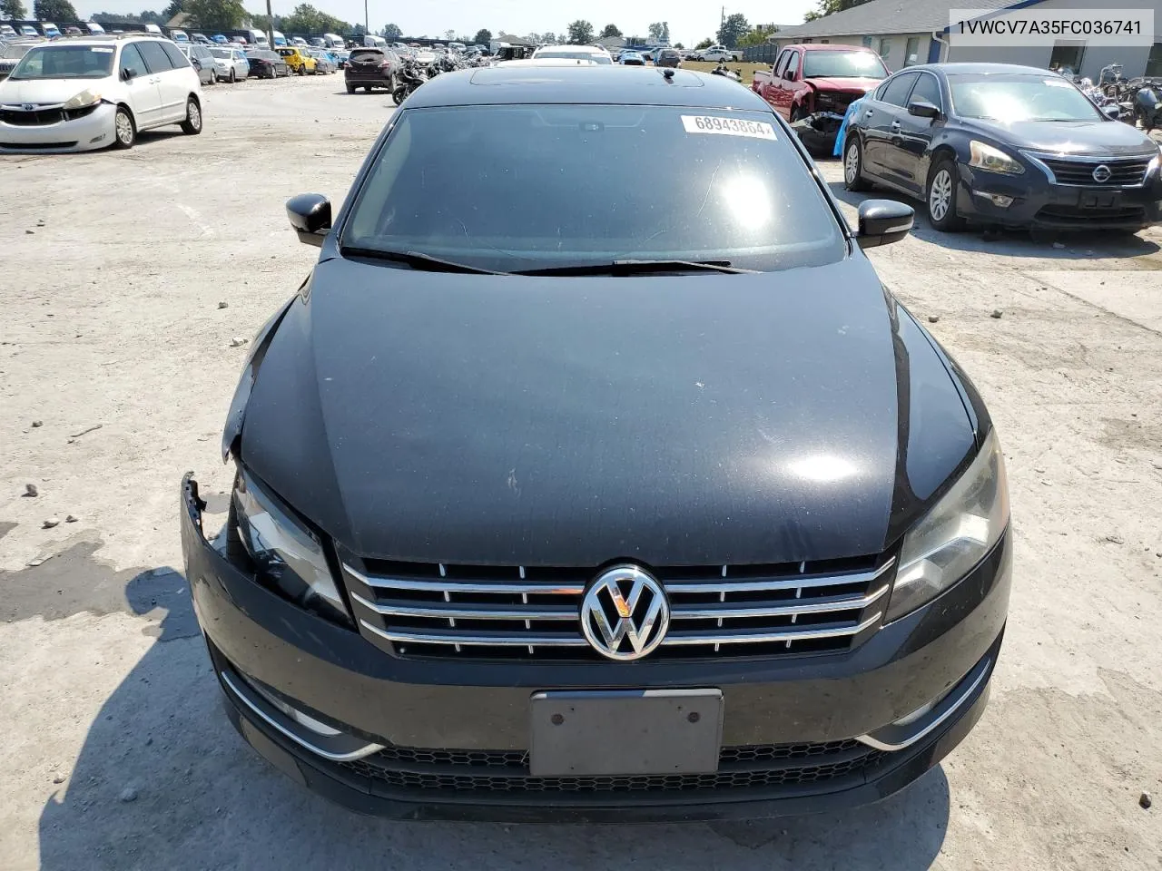 2015 Volkswagen Passat Sel VIN: 1VWCV7A35FC036741 Lot: 68943864