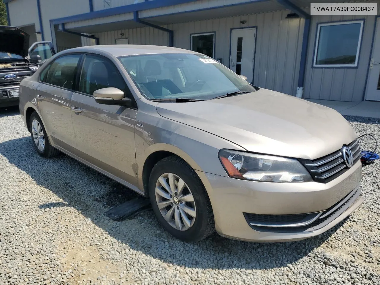 2015 Volkswagen Passat S VIN: 1VWAT7A39FC008437 Lot: 69406314