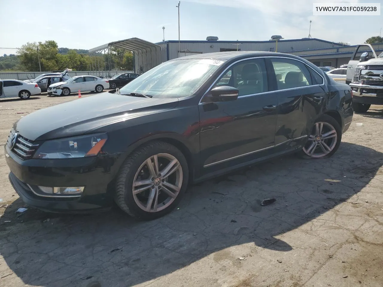 2015 Volkswagen Passat Sel VIN: 1VWCV7A31FC059238 Lot: 69578364