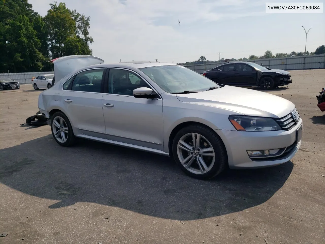 2015 Volkswagen Passat Sel VIN: 1VWCV7A30FC059084 Lot: 69607074